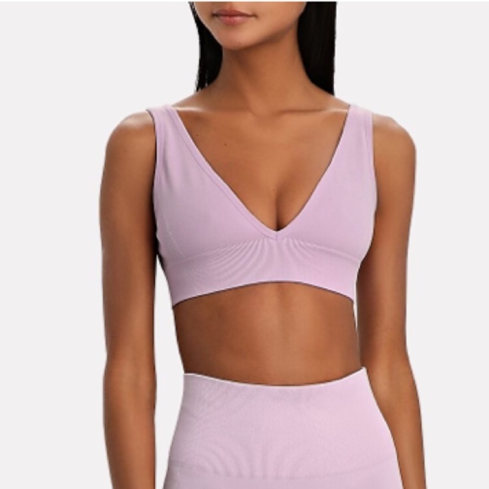 WeWoreWhat Seamless V-Neck Top